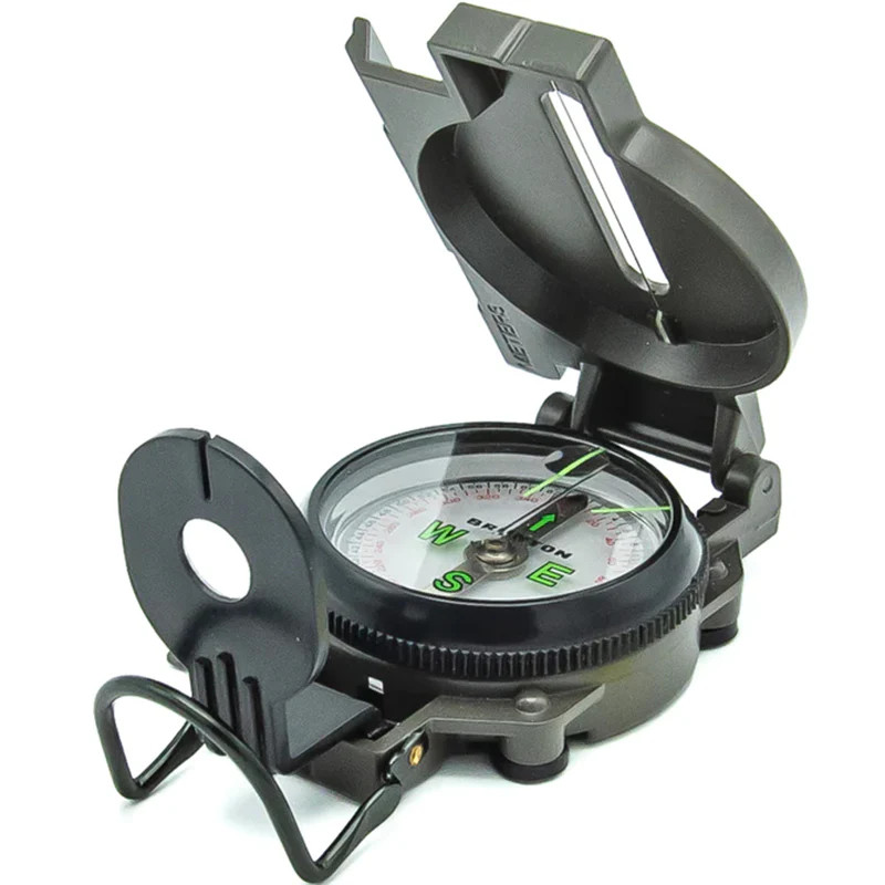 Brunton Lensatic Military Style Sighting Compass Hiking And Camping Navigation