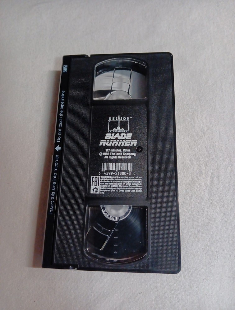 Blade Runner (VHS, 1982) 1987 Release Full Screen - Tape Tested ✔️ VG