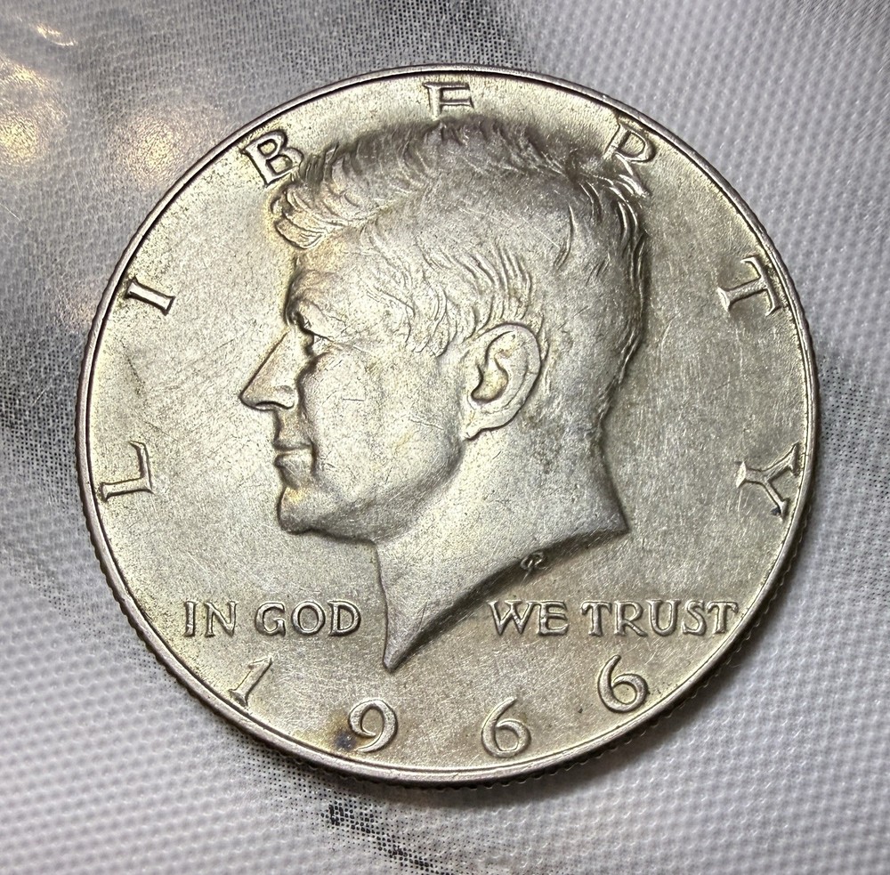 1966 Kennedy Half Dollar🔥MAD🔥DDO Error & Error On Arrows On Reverse