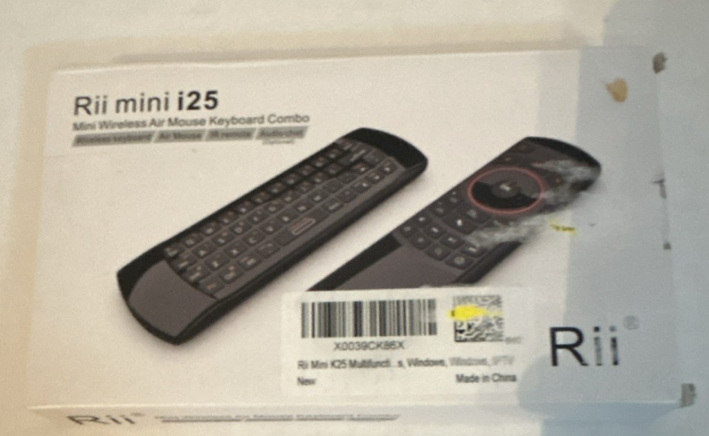 Rii mini i25 Mini Wireless Air Mouse Keyboard Combo Remote