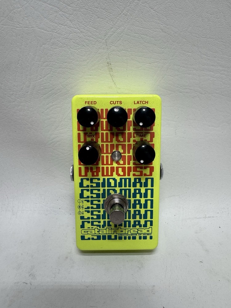 Catalinbread CSIDMAN Glitch/Stutter Delay Guitar Effect Pedal Working Used JP