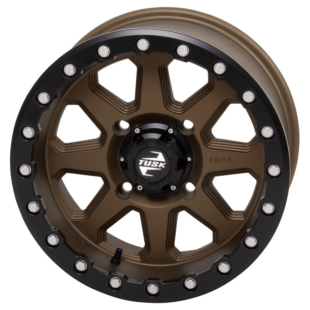 TUSK 4/156 Uinta Beadlock Wheel 15x7 4.0 + 3.0 Bronze