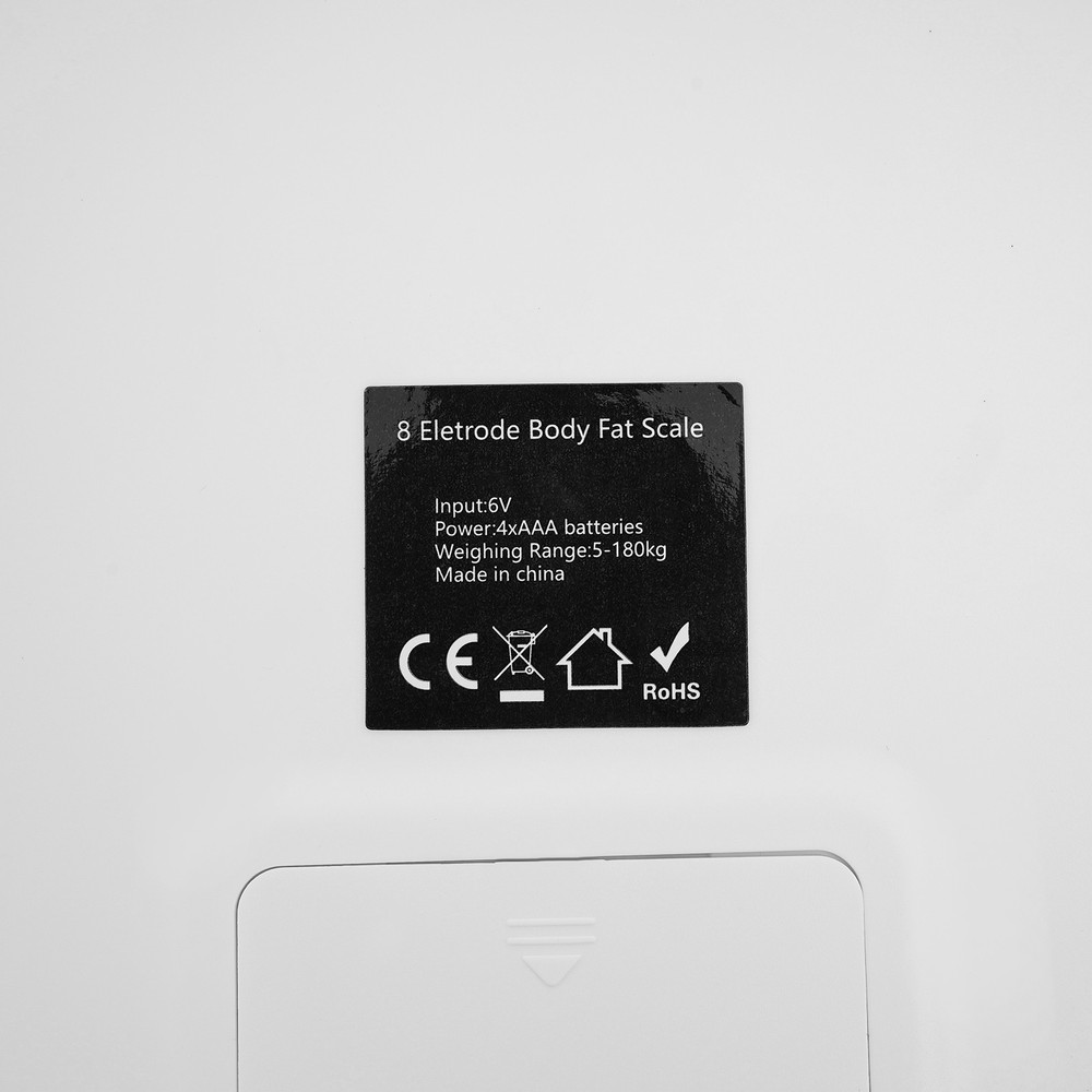 Intelligent Electronic Scale, 8 Eletrode Body Fat Scale, Multifunctional Weight