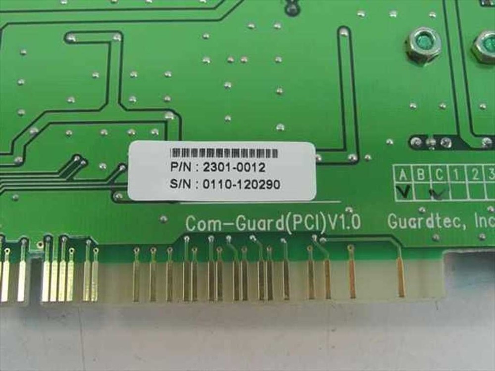 Guardtec PCI Card - Com-Guard 2301-0012