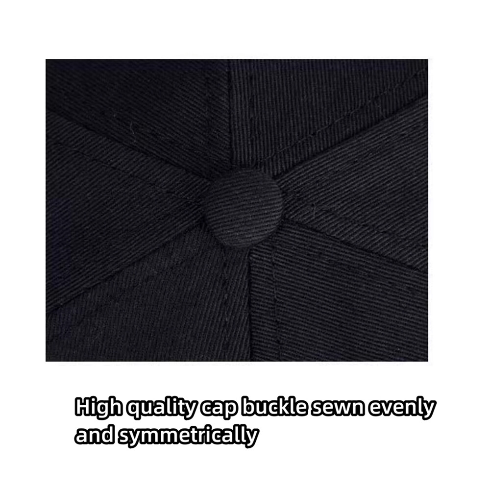 White Fashion Baseball Cap Ball Dad Hat Plain Solid Washed Men Women Adjustable
