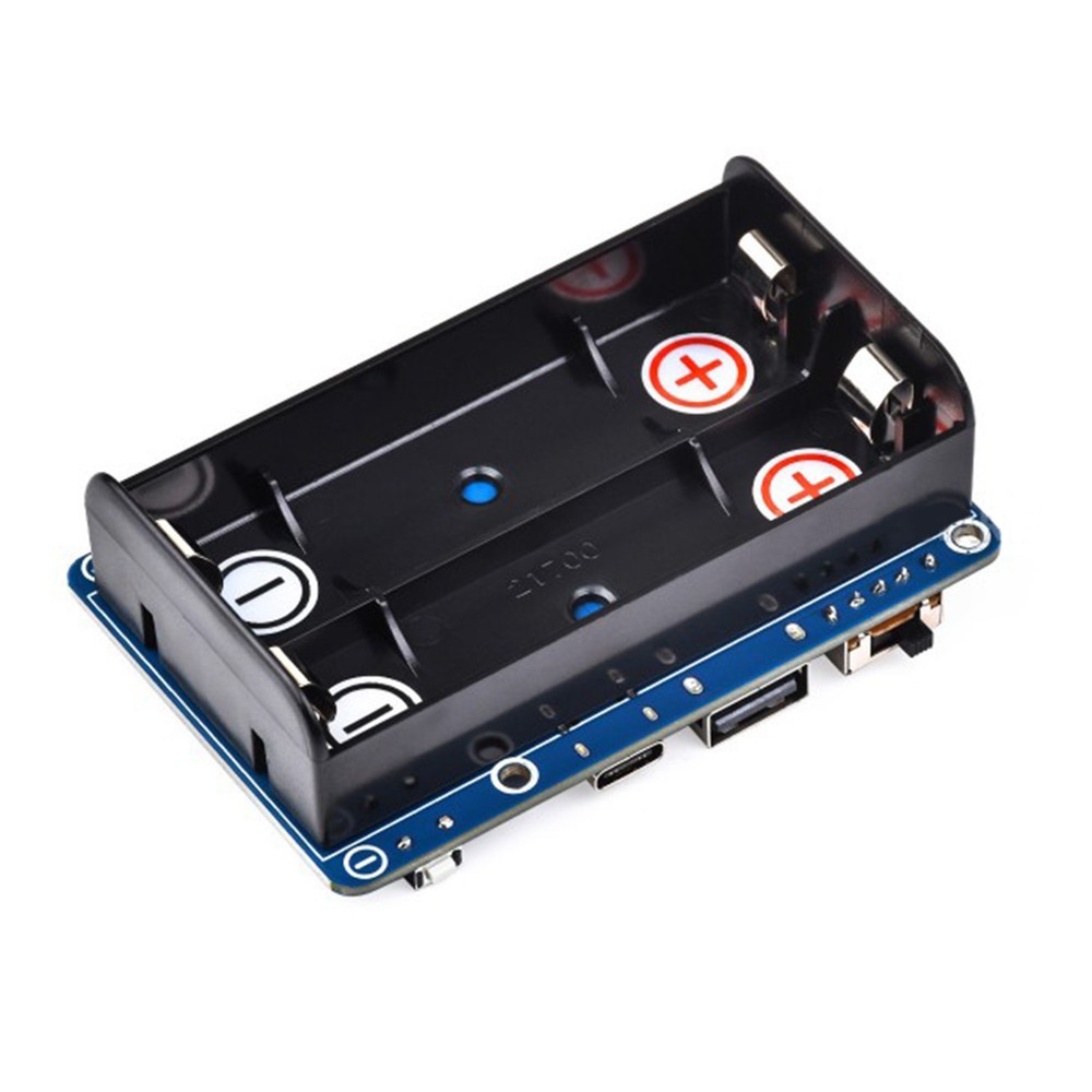 UPS HAT (D) Kit Fit For Raspberry Pi 5V Uninterruptible Power Supply Module