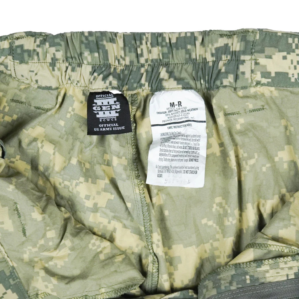 USGI ECWCS GEN III ACU Soft Shell Trousers - Medium Regular