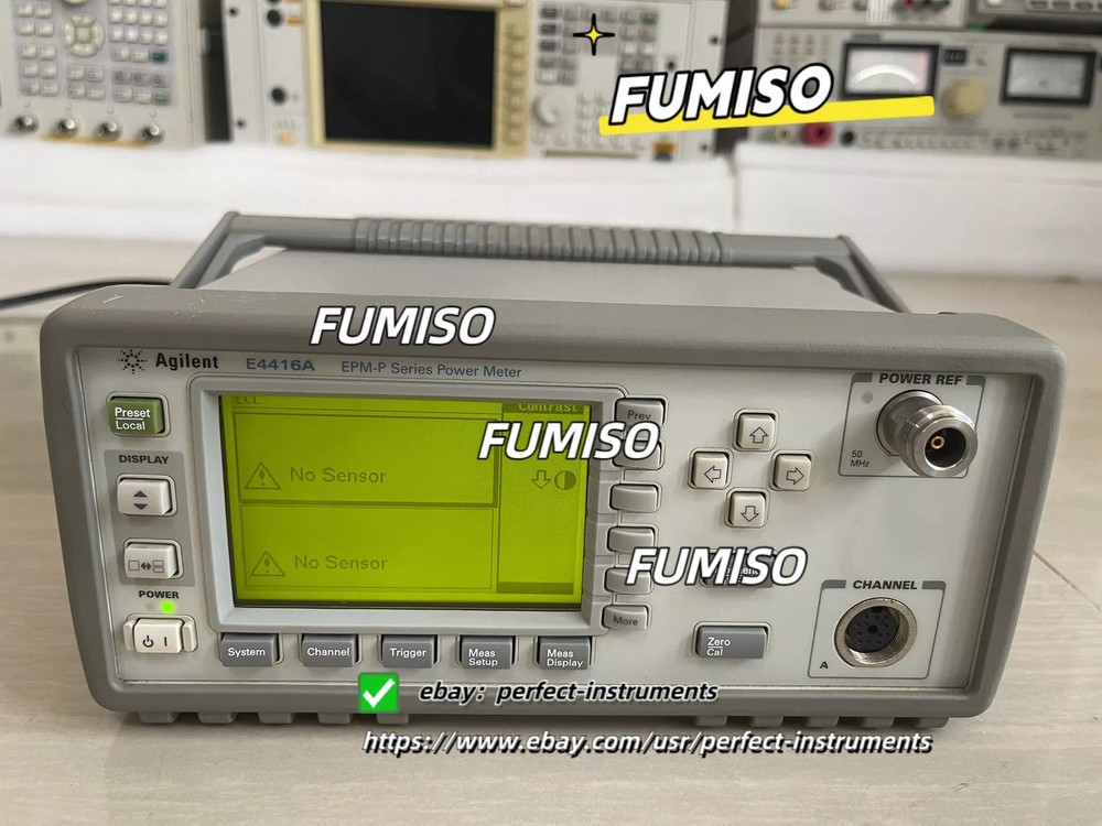 Keysight Agilent E4416A Single Channel Power Meter Mainframe Without Probe#per