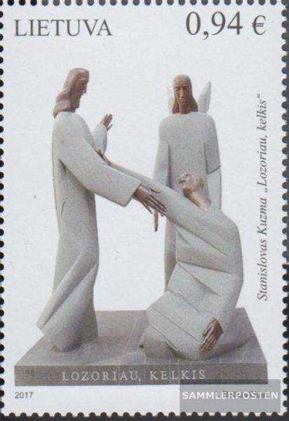 Lithuania 1255 MNH 2017 Contemporary Art