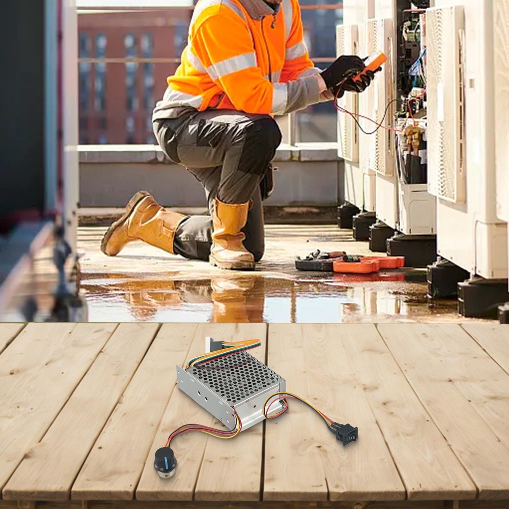 DC Motor Speed Controller 60A with Adjustable Speed and Direction Control