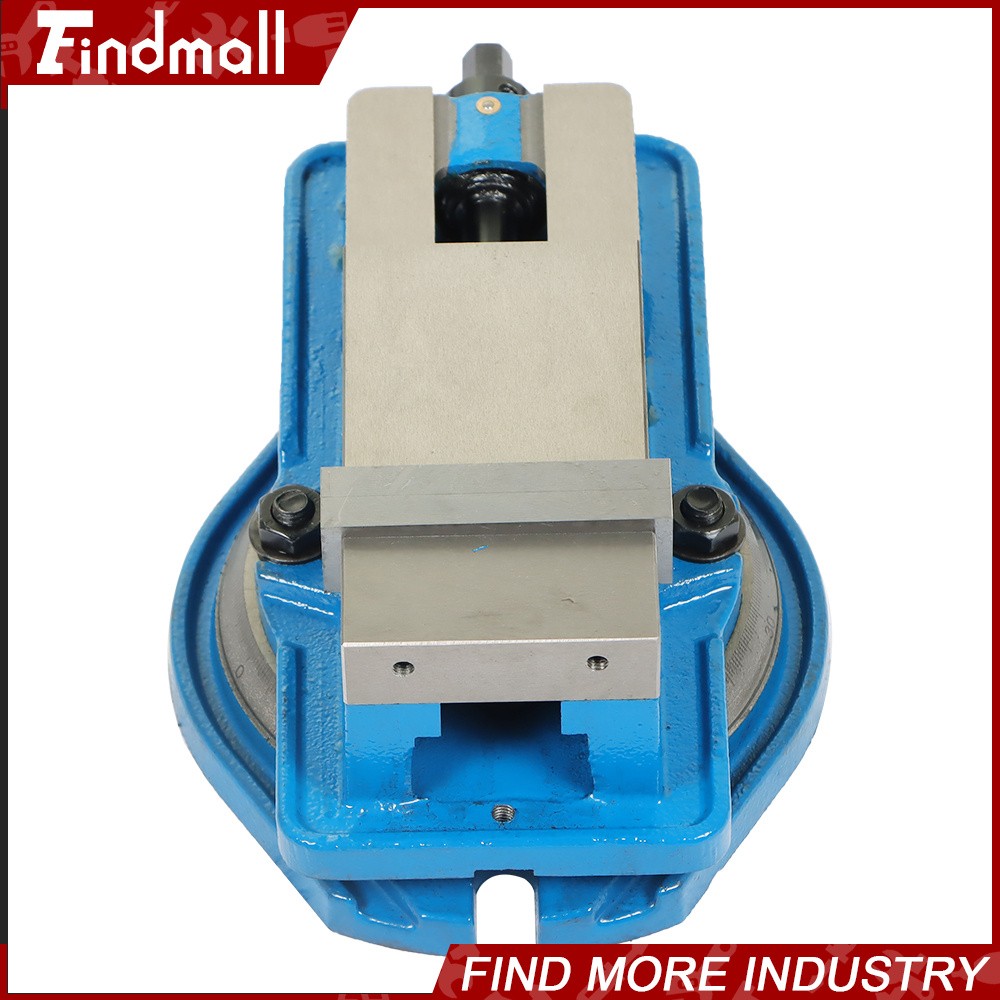 Findmall 3" Milling Machine Vise Lockdown Vise Bench Vice 360 Degree Swivel Base