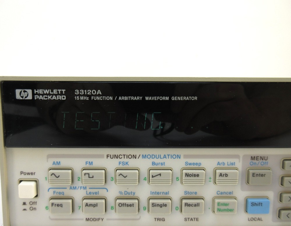 HP 33120A 15 MHz Function / Arbitrary Waveform Generator