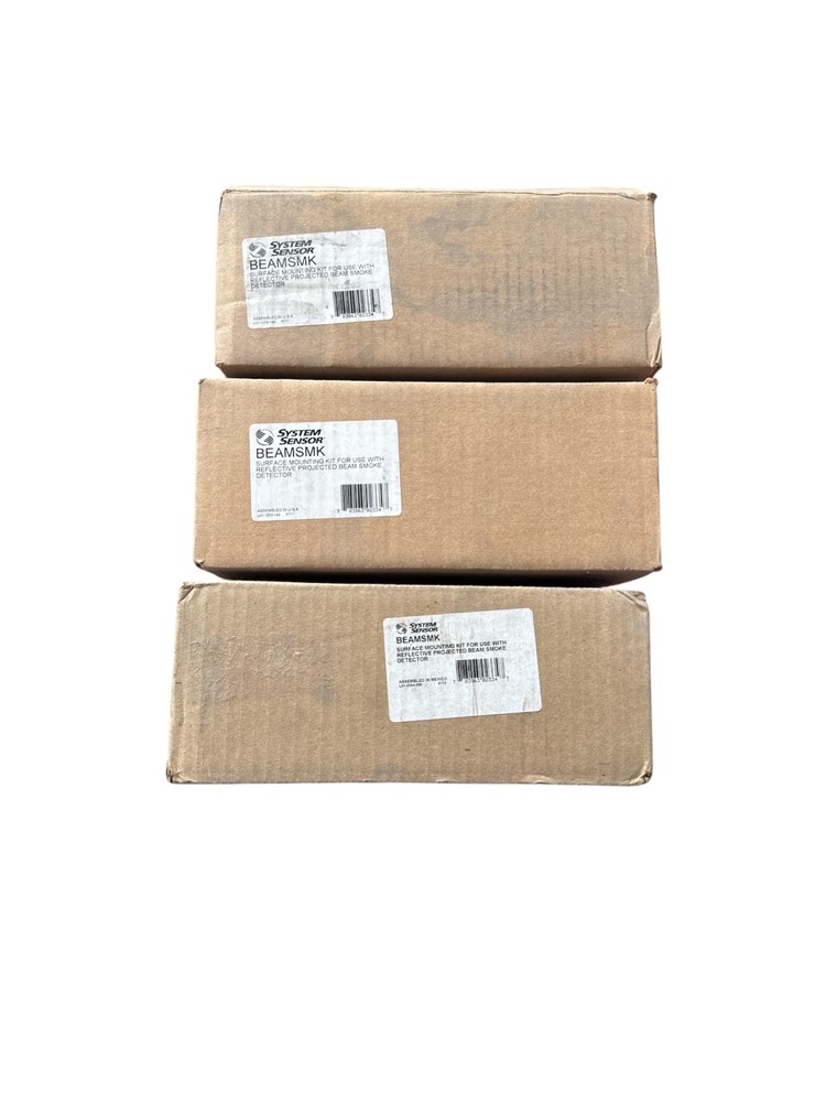 LOT OF 3 PCs System Sensor BEAMSMK Surface mounting kit