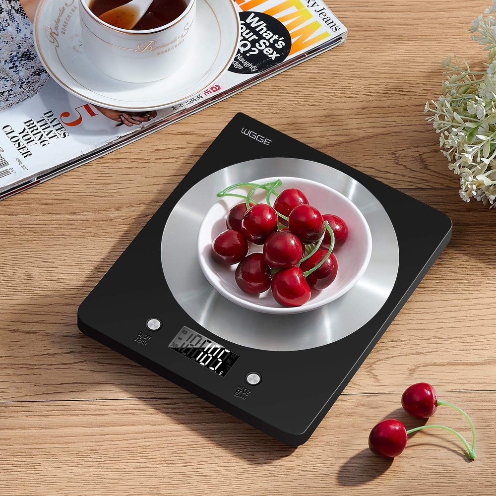 Digital Kitchen Scale Stainless Steel High Accuracy Multifunction Food Scale