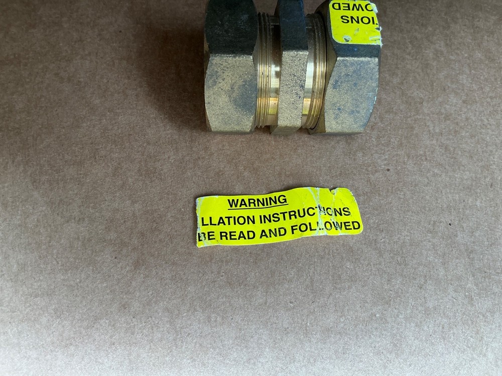 PROFLEX - PF 01 25MM - UNION FITTING COUPLING 0408 PRO-FLEX ——————————————— NOS+