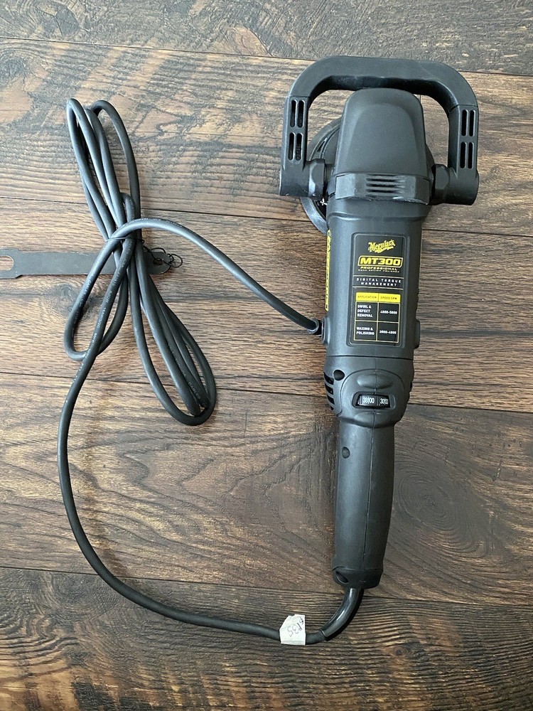 Meguiar's MT300 DA Polisher | Buffer | W/ Backing Plate Open Box New