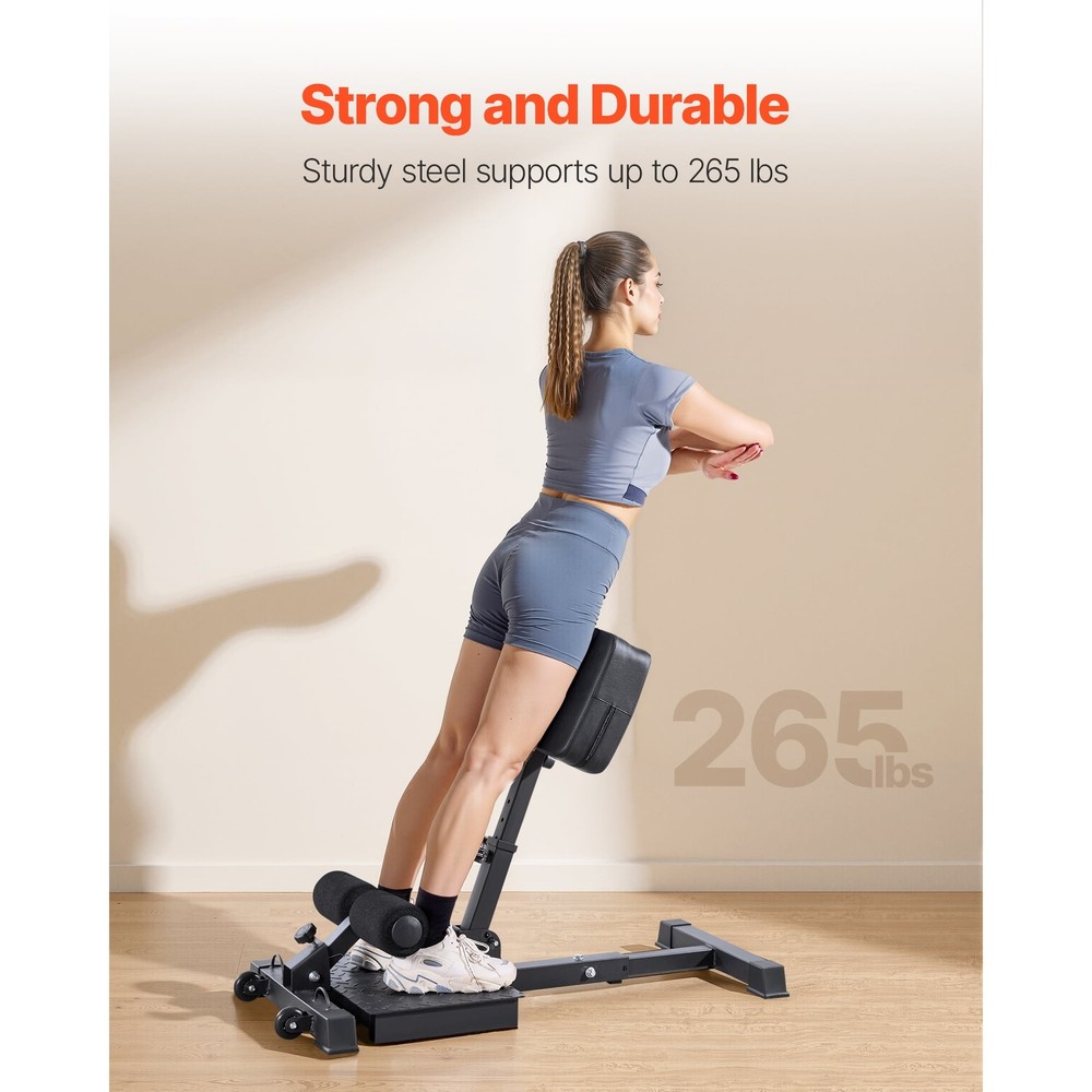 Multi-Function Sissy Squat Machine Adjustable Deep Squat Bench Leg & Core