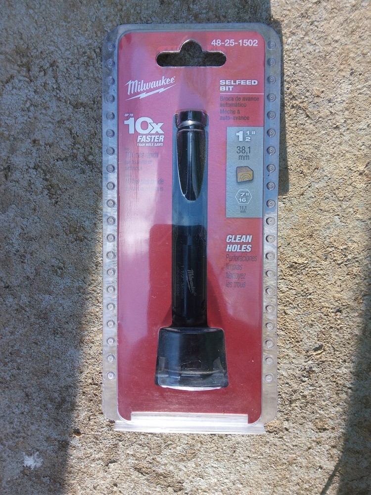 Milwaukee Selfeed Bit 1-1/2"