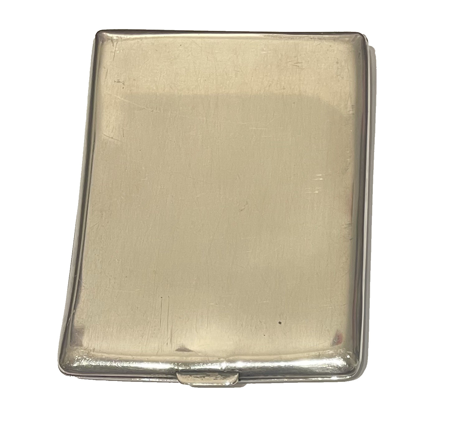 Sterling Silver Cigarette Case ~ 100.1 Grams☚☚☚☚👀