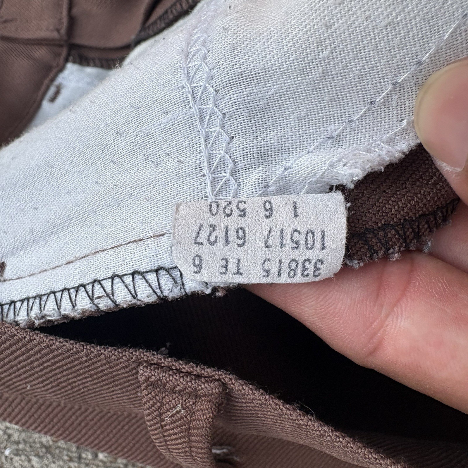 VTG 70s Levi’s Polyester Brown Flared Leg Western Disco Pants Talon USA Hippy