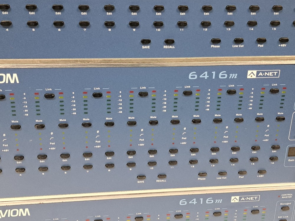 Aviom 6416m 16-Channel Mic Input Module