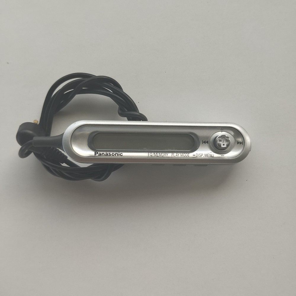 Panasonic Remote Controller For MiniDisc Player MD Jack 2.5 Used Silver Working