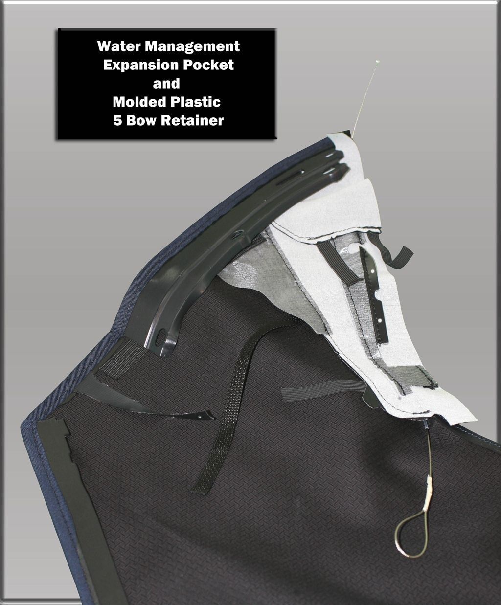 Fits Mercedes CLK W209 2004-2009 Convertible Soft Top Replacement Black Canvas