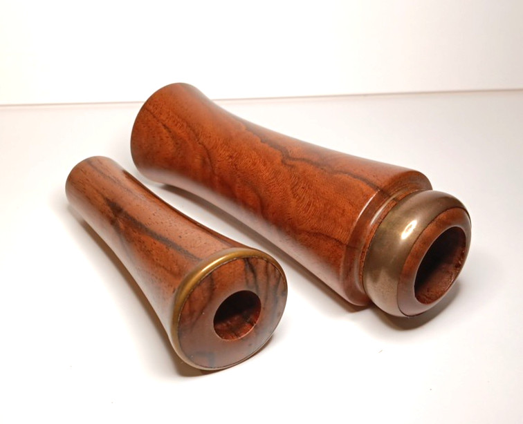 Unbranded Duck Call Unknown Maker Walnut Brass