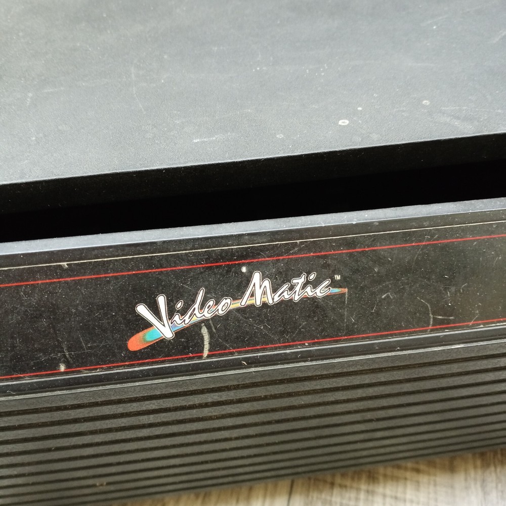 Video Matic (1997) CD / PS1 Storage Unit W/Insert Tray