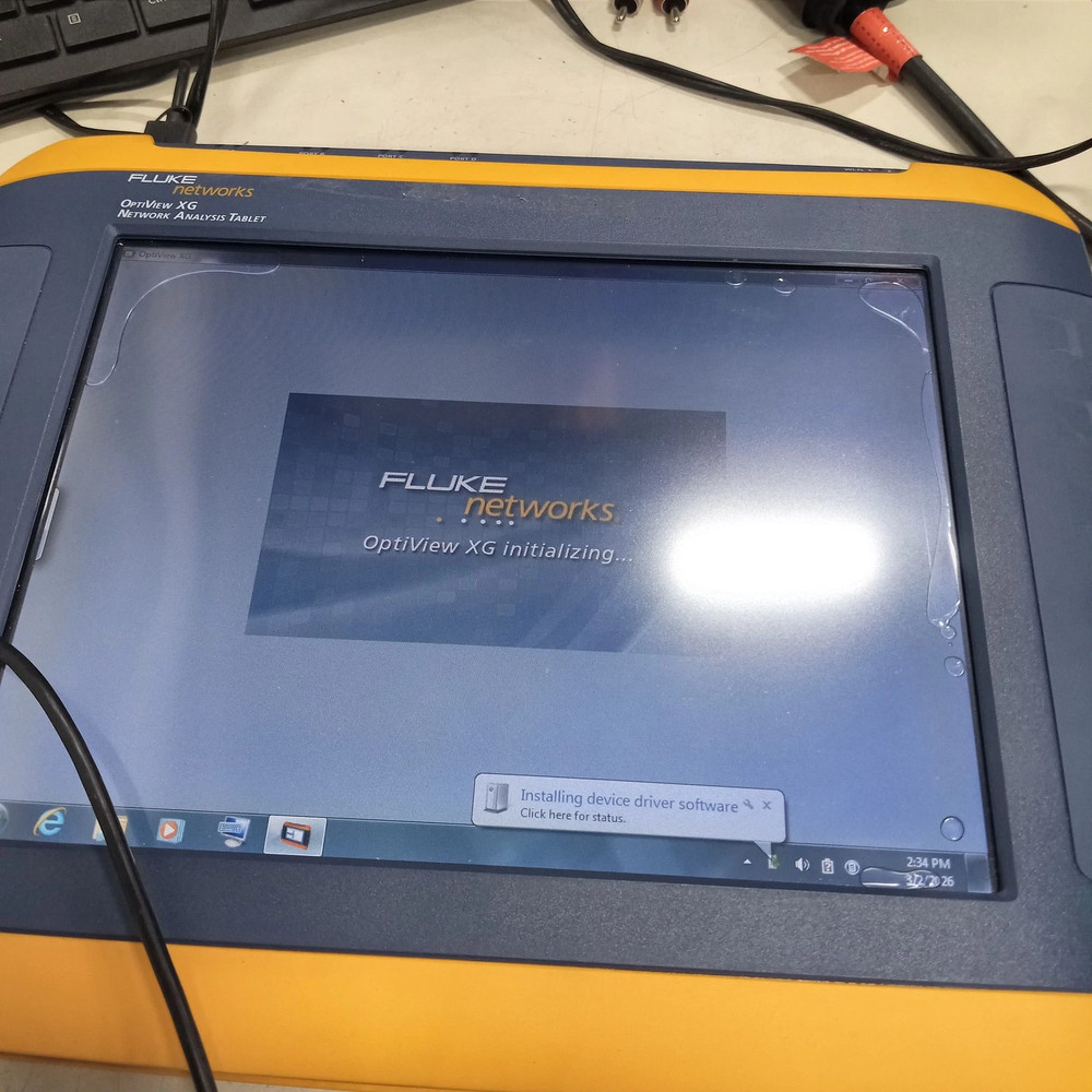 Fluke Networks Optiview XG Network Analyzer Tablet + Warranty