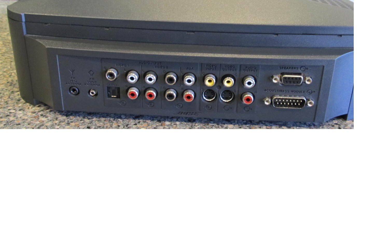 FM ANTENNA with 3.5 Adapter F-type Male for BOSE AV-321 GS Series I only 3-2-1