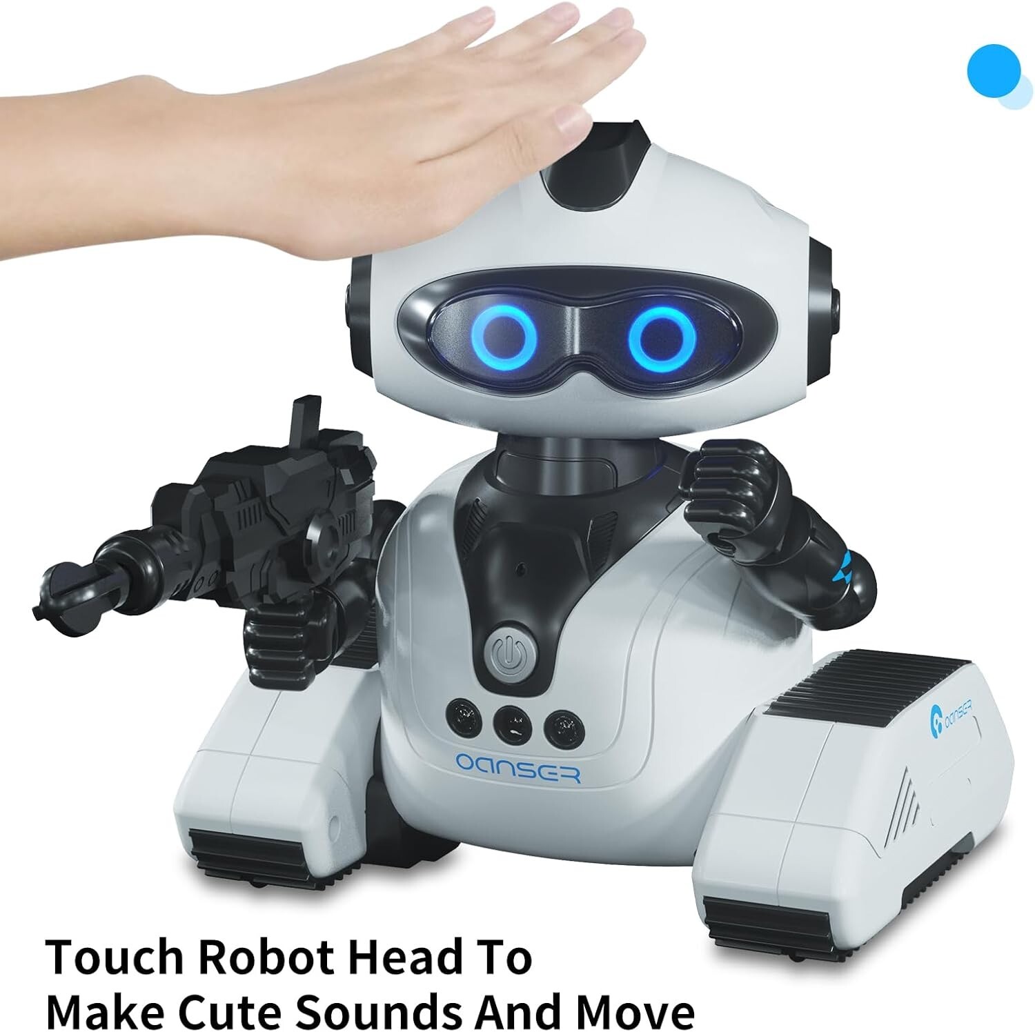 Rechargeable Robot Toy, RC Robot has Gesture Sensing & Voice Recording- NEW