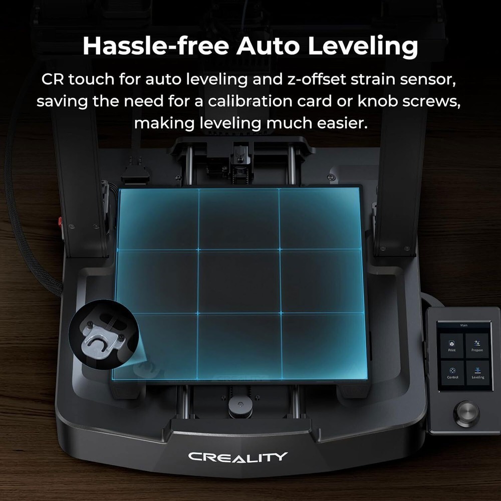 Creality Ender 3 V3 SE 3D Printer with CR Touch Strain Sensor for Auto Leveling