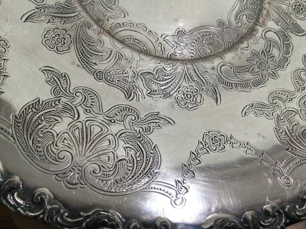 Made in Canada Old English Reproduction SP 520 - 47 etched scrolls 10''