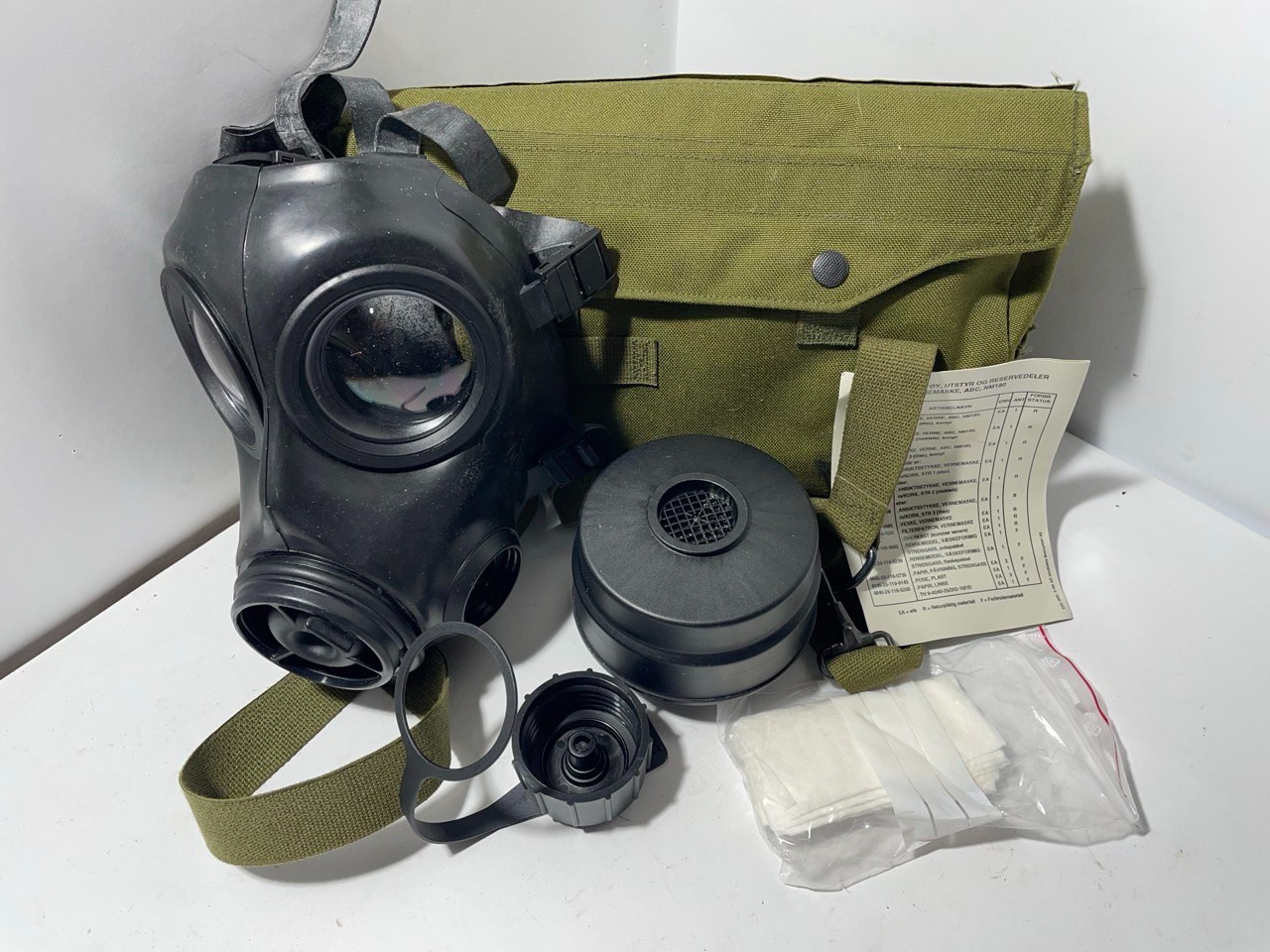 SET Protection Gas Mask AVON FM12 FM 12 FM-12 1994 year Size 2 UK GB