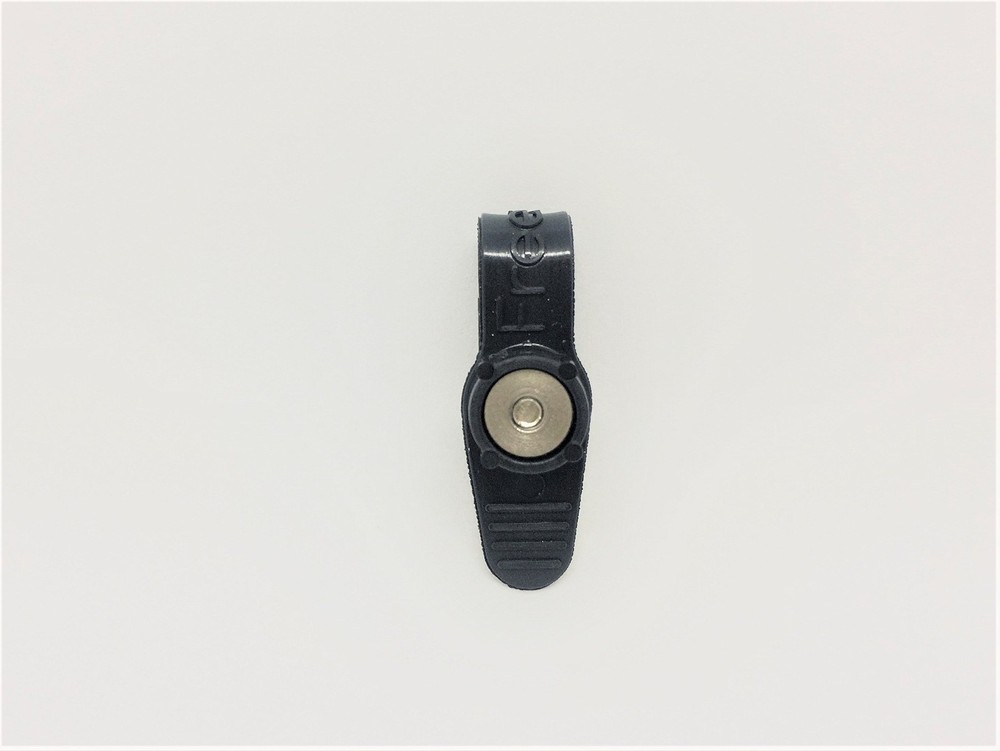 Dog Tag Silencer and Connector, One Size, Graphite