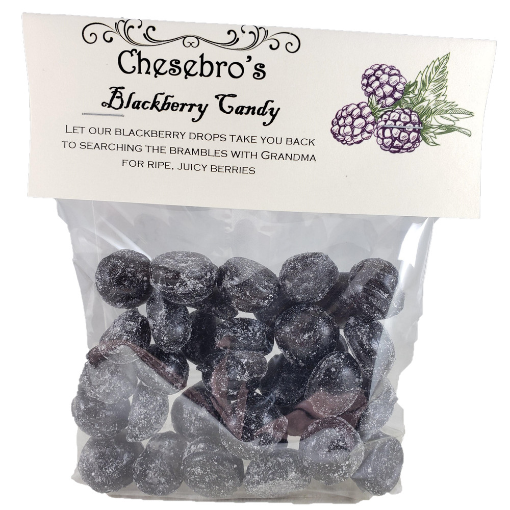 Blackberry Hard Candy Drops 4.5 Ounces
