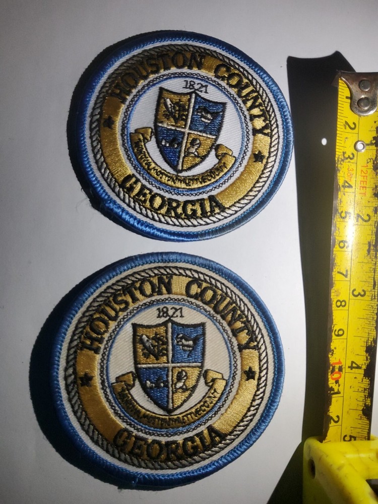 X2 Houston County Sheriff's Office, Georgia Patch 3 inchs