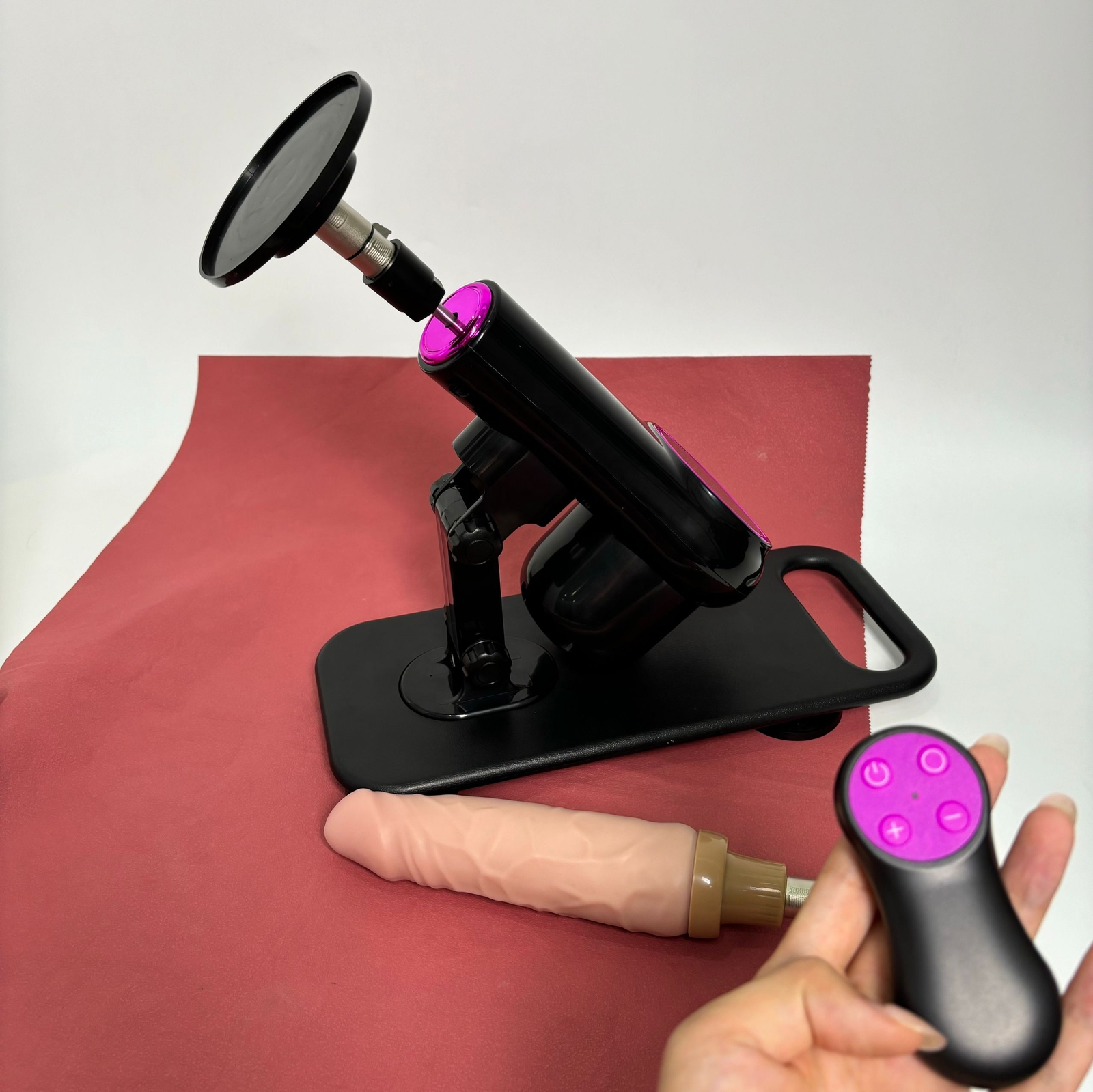 THRUSTING DILDO MACHINE UNISEX ANAL SEX TOY FOR MEN WOMEN SUCTION CUP ATTACHMENT