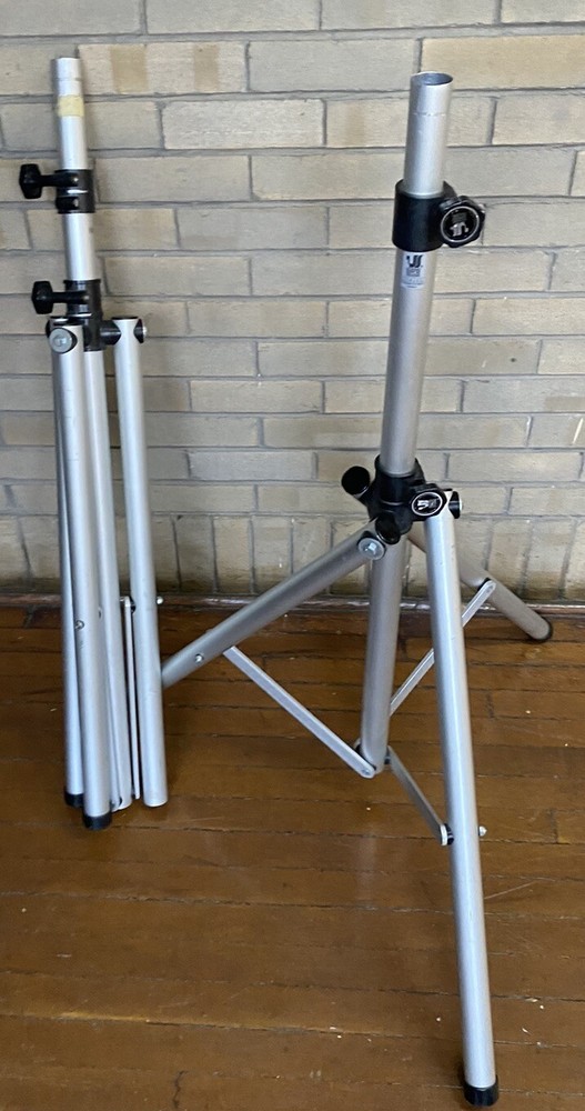 2X Ultimate support system folding speaker Or Lighting stands 1 Pair