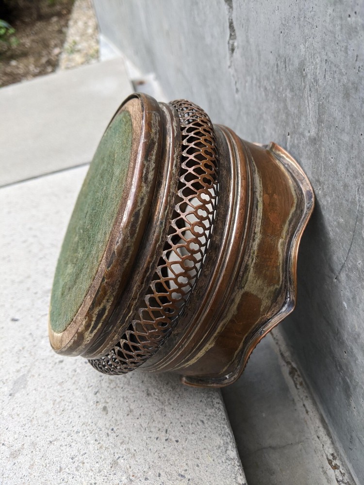 Vintage Copper Wine Coaster