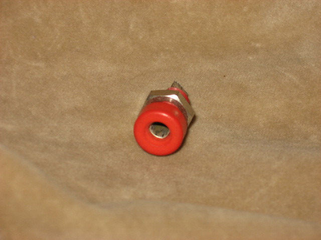 Banana Jack, red, HH Smith, Panel Mount