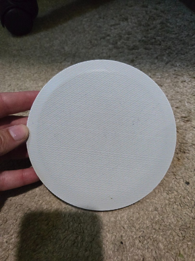 BIAMP Systems Model Parle TCM-XEX Ceiling Microphone - White