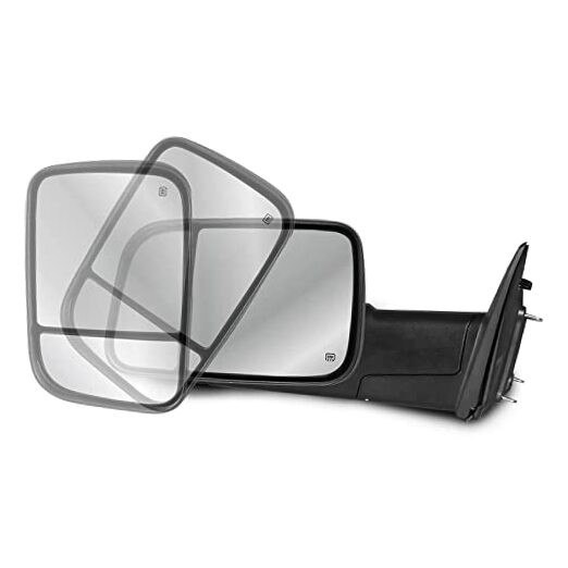 Left Driver Side Power Heated Mirror Compatible with 2009-2018 Ram Left Side