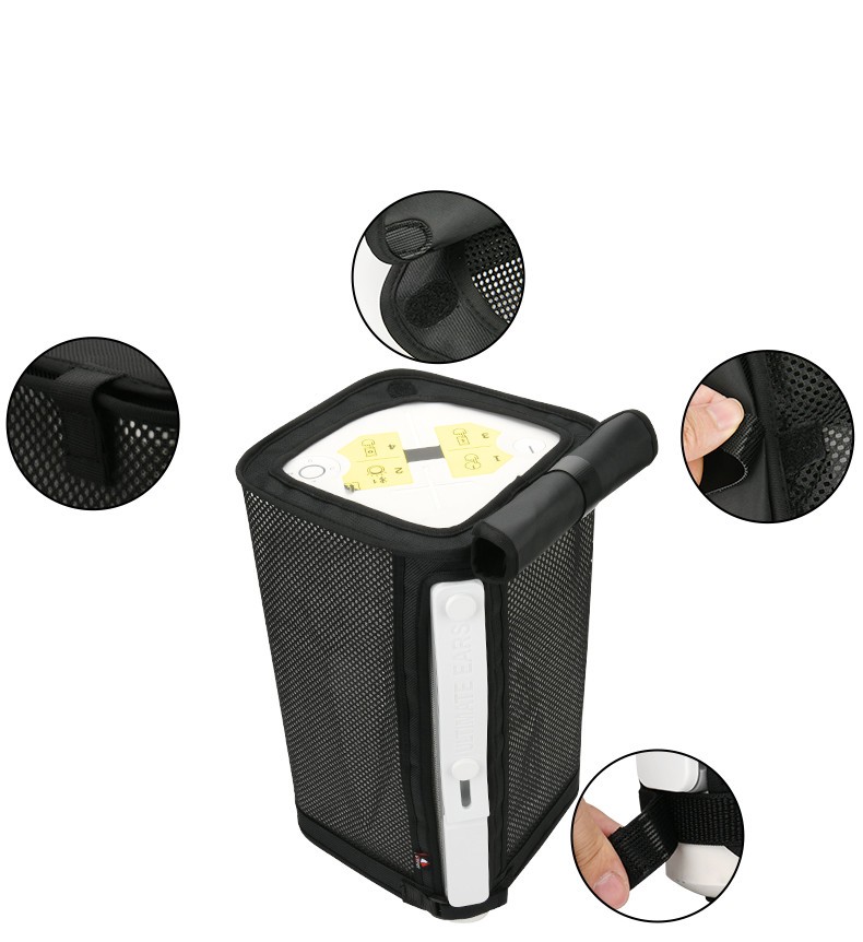 For Logitech UE Hyperboom Wireless Audio Mesh Dust Cover Protective Case Black