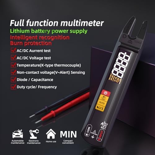 Open Jaw Digtal Multimeter 6000 Counts Clamp Meter, Digital Electrical