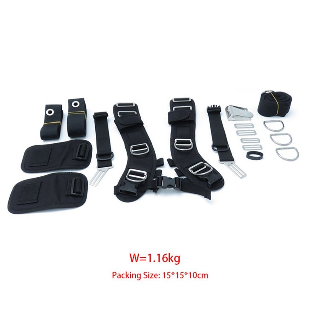 Diving Backmount Harness Set For Scuba Diving BCD Backplane Accessories New