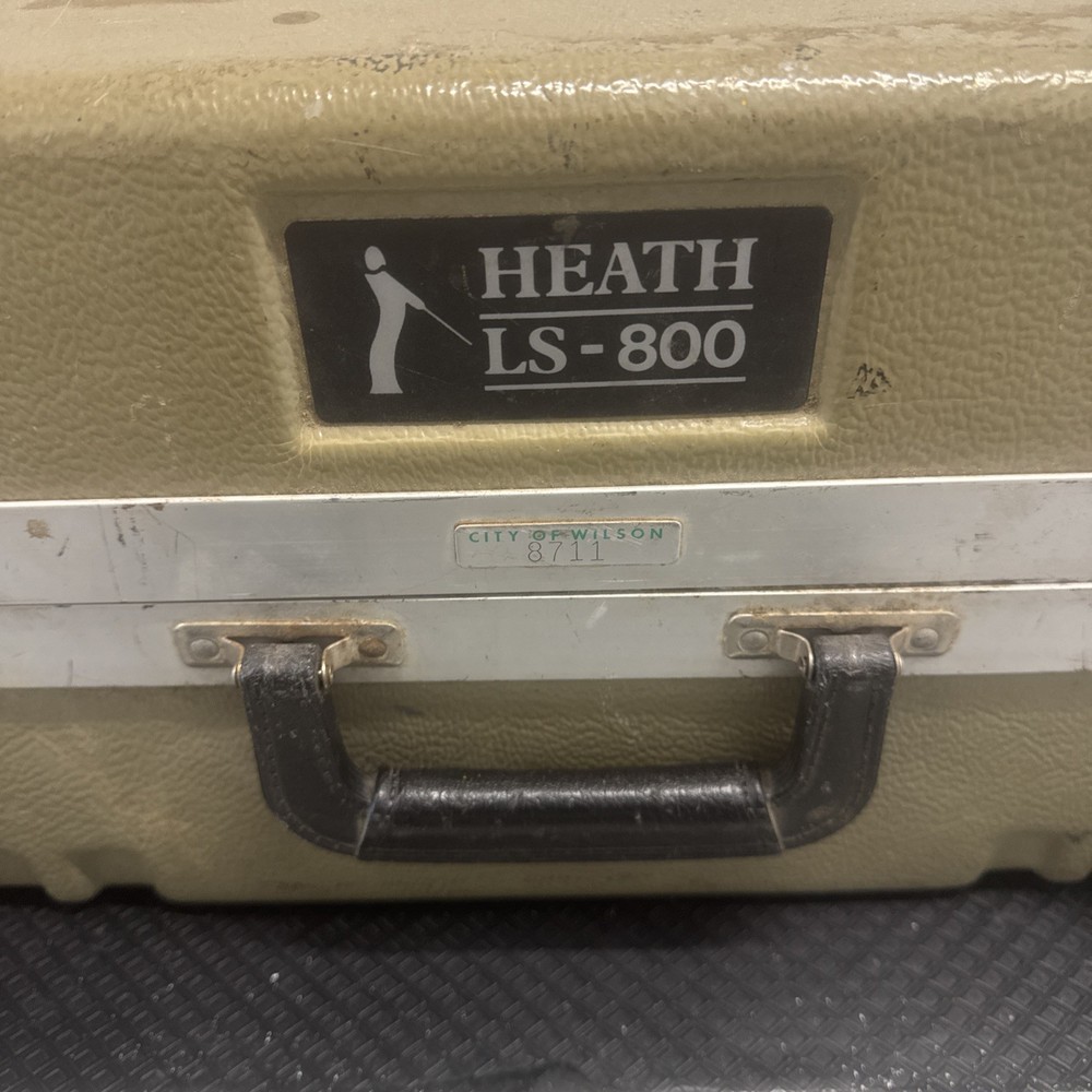 HeathTech LS-800 Cable Line Pipe Locating System .AS IS
