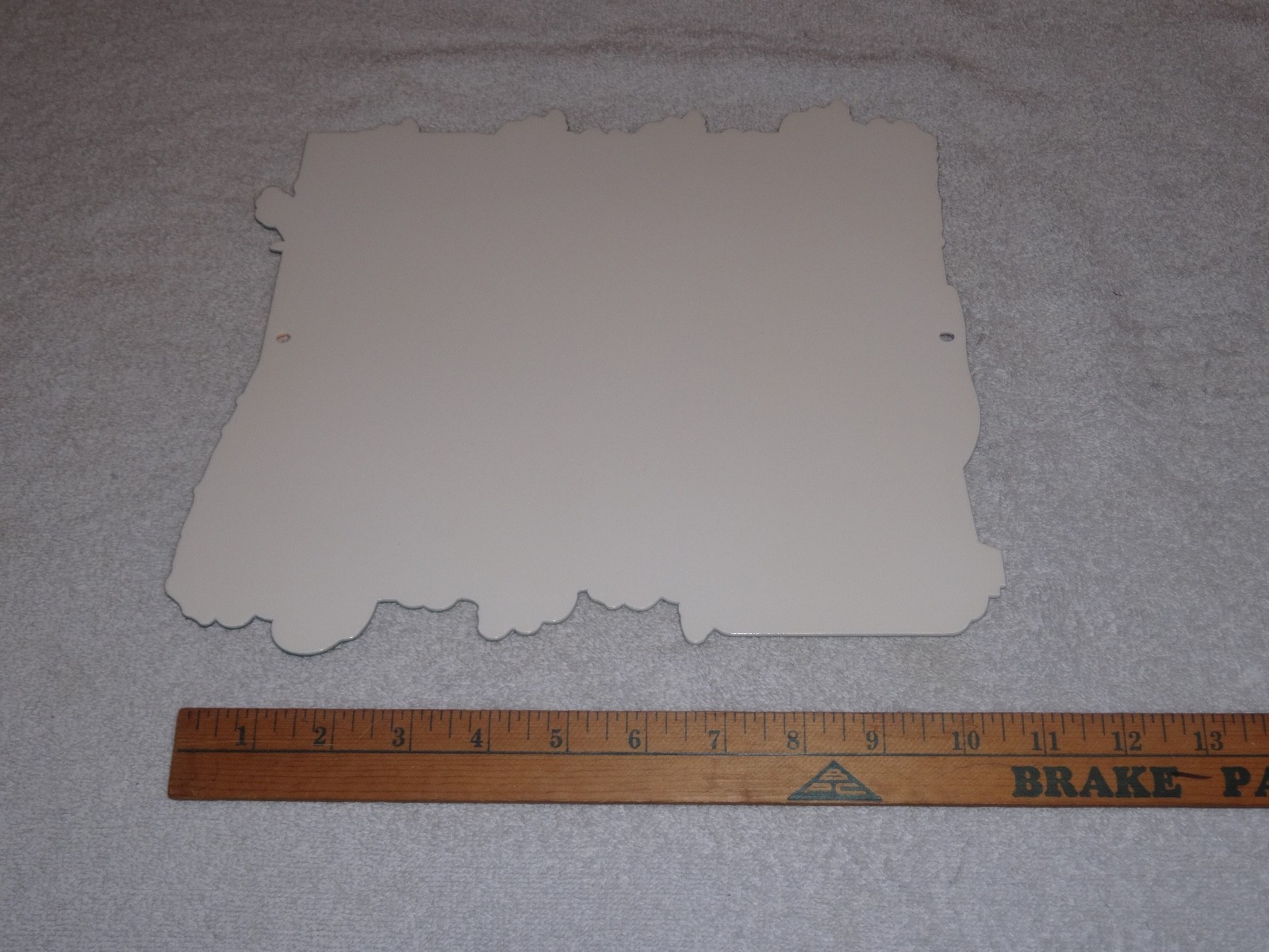 VINTAGE "CHRYSLER POWER 426 HEMI MOTOR ELEPHANT" 11 3/4" METAL GASOLINE OIL SIGN