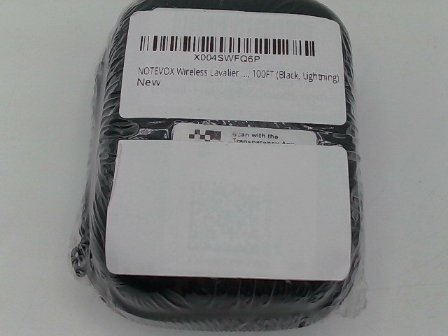 NOTEVOX Wireless Lavalier Mic For IPhone Lightning Clip-On Lapel Vlog